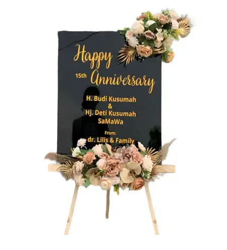 Papan Bunga Akrilik Gunung Wetan