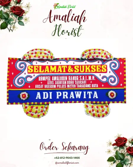 Papan Bunga Ucapan Selamat Gunung Wetan